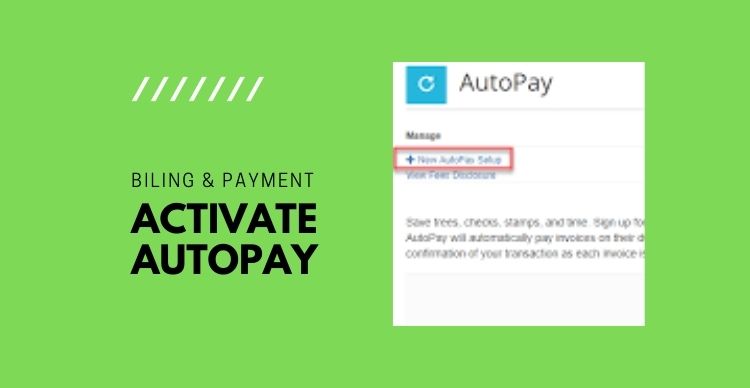Activate Autopay