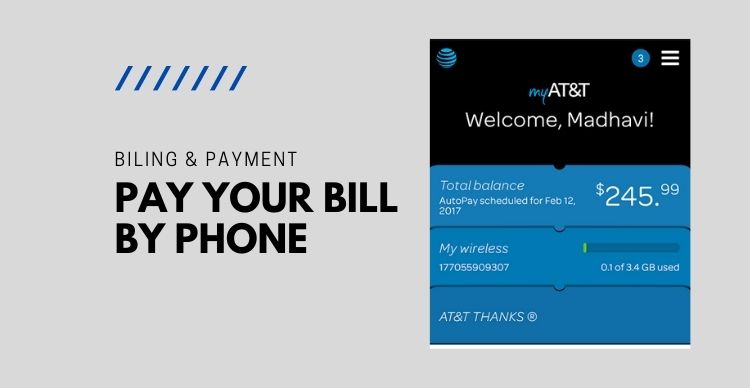 Pay Your Bill By Phone